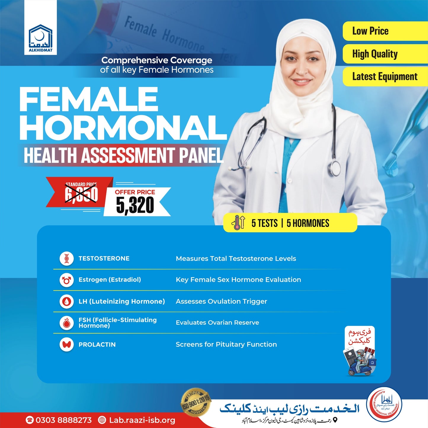 Female Harmonal Health Assessment Panel